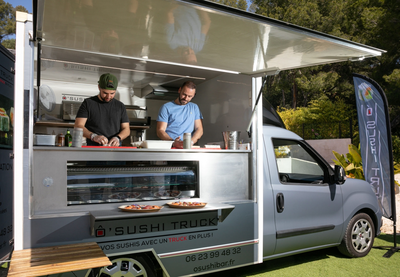 Découvrez le concept Ô'Sushi Truck pour vos événements !